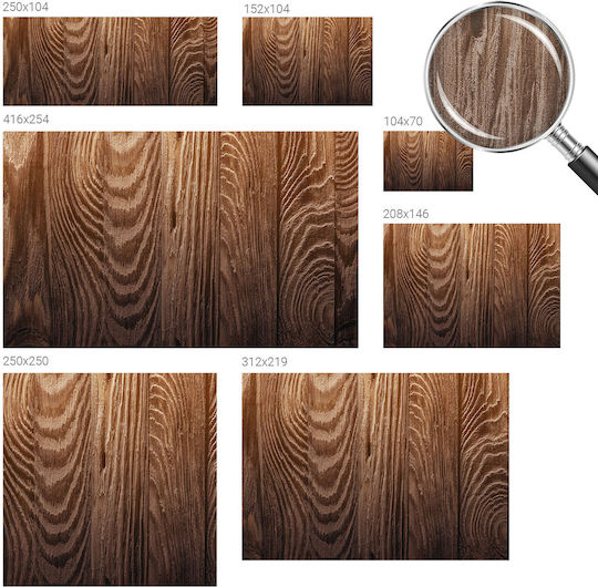 Self-Adhesive Wall Wallpaper 416x254cm