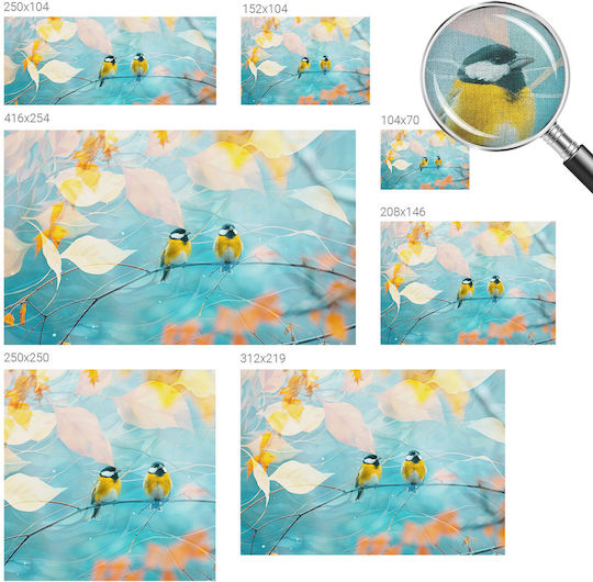 Tapet Autocolant De Perete 104x70cm