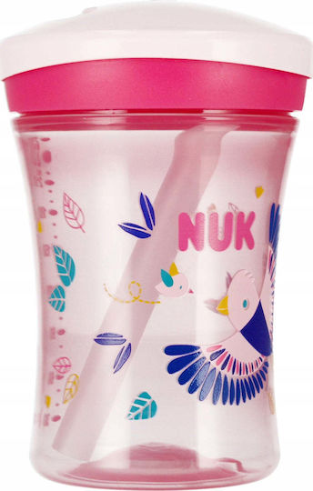 Nuk Kids' Cup Action Cup from Plastic Pink 230ml for 12m+