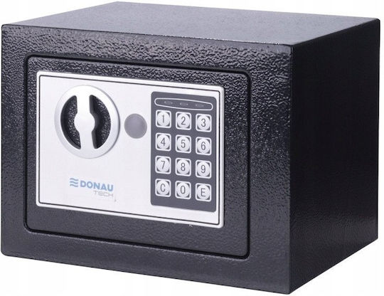Donau Сейф с Дигитално Заключване и Ключ М23xШ17xВ17cm Тегло 2.5kg