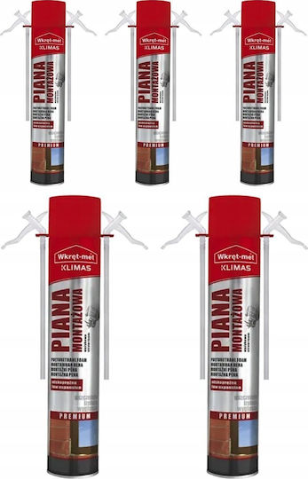 Quantec Tytan Polyurethanschäume Niedrig Doppelkammervolumen 750ml