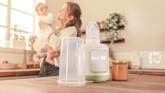 Cecotec Nana Babycare Digital Babyflaschenwärmer mit Sterilisatorfunktion
