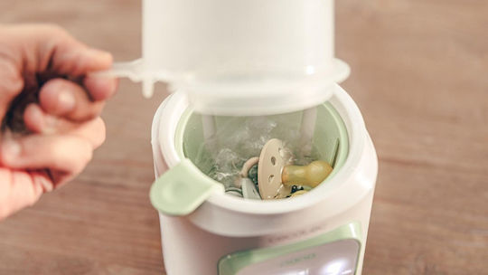 Cecotec Nana Babycare Digital Babyflaschenwärmer mit Sterilisatorfunktion