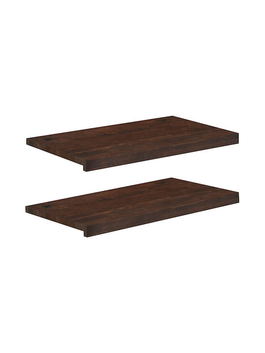 vidaXL Hinged Wooden Window W80xH40cm