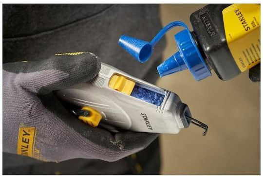Stanley STHT47111-0 Chalk Line Set with Chalk 30m