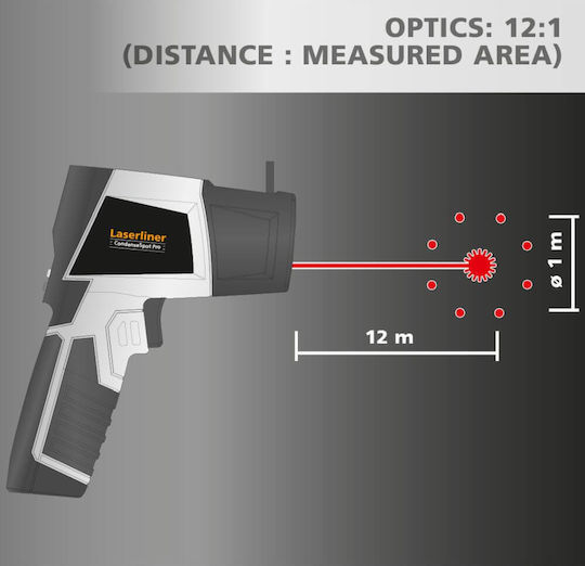 Laserliner LL-082.049A Infrared Thermometer for Temperatures up to 600°C