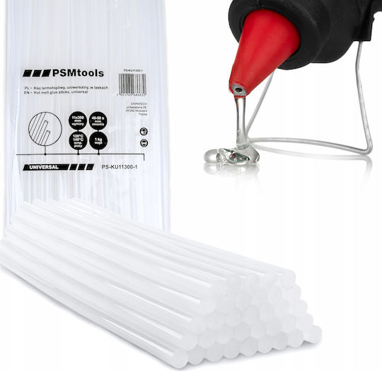 Henkel Силиконови пръчки KU11300-1 Прозрачен 11mm 1бр