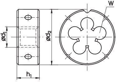 Fanar Филиера HSS DIN 22568 M12x1,5 6g N1-121001-0125