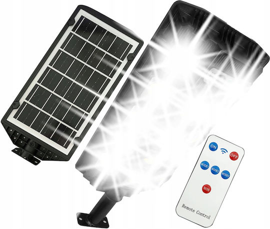 4KOM Lampă Solară de Drum 1500W 2000lm cu Senzor de Mișcare Fotocelulă și Telecomandă IP67 37x18cm