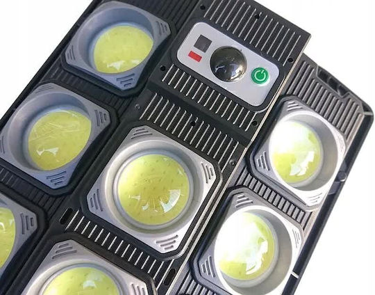 4KOM Lampă Solară de Drum 1500W 2000lm cu Senzor de Mișcare Fotocelulă și Telecomandă IP67 37x18cm