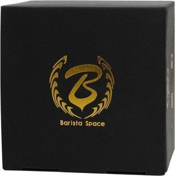 Barista Space Tamper with Flat Surface 58mm in Black Colour