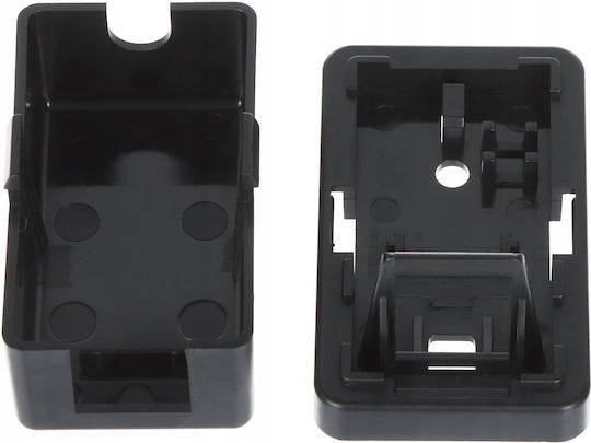Schneider Electric Network Phone Socket Front Plate In Black Colour