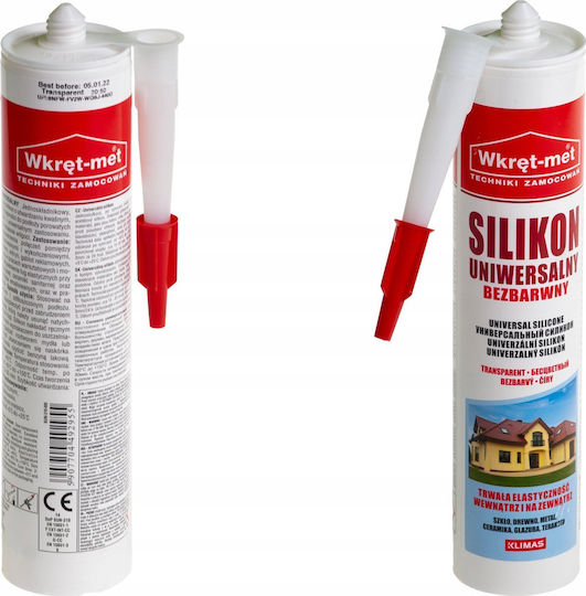 Quantec Schimmelresistente Transparente Silikon Dichtstoff 310ml