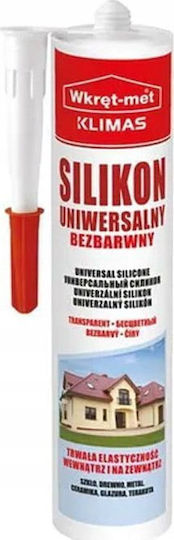 Quantec Schimmelresistente Transparente Silikon Dichtstoff 310ml