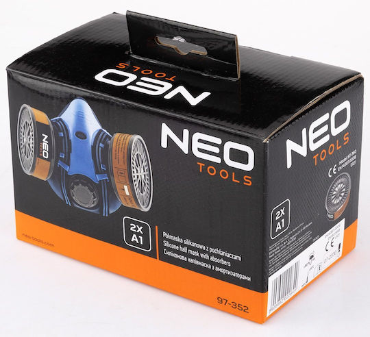 Neo 3M Sicherheitsmaske Halbes Gesicht