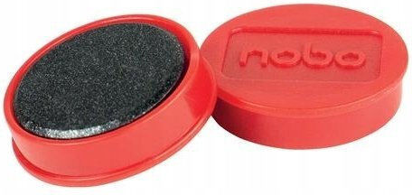Nobo Magnets 30 Mm Red Pack Of 4 Pieces
