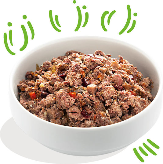 Edgard Cooper Nasses Hundefutter in Dose mit Lamm und Rindfleisch ohne Getreide 400g