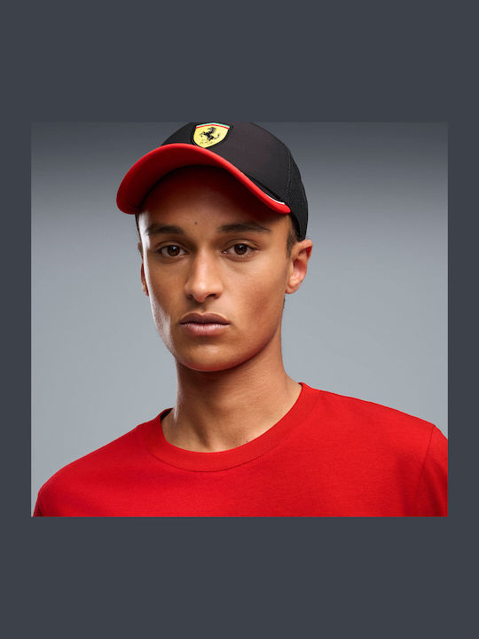 Cap PUMA Ferrari Trucker Cap Negru Unisex Cap PUMA Ferrari Trucker Cap Negru Unisex