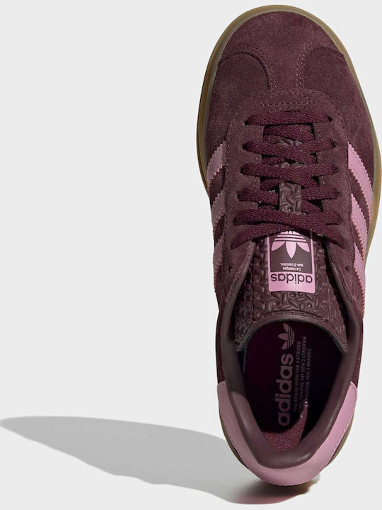 Gazelle Bold Adidasi copii Burgundy