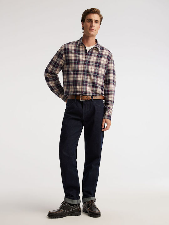 JONNY 265 Pantaloni de Blugi pentru Bărbați Regular Straight Fit Pomegranate