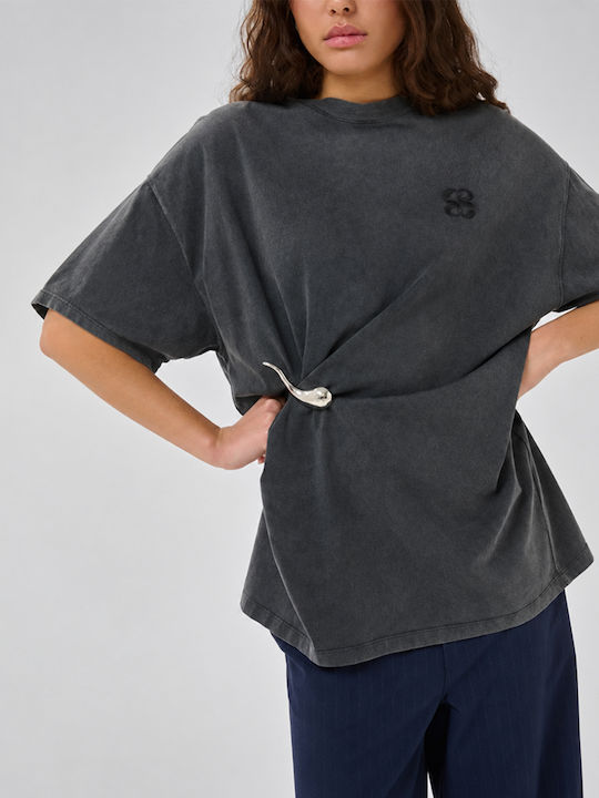 Women's Oversized T-shirt Anthracite