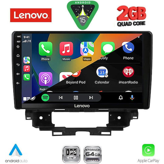 Lenovo Автомобилна Аудио Система За Renault Kangoo 2021 Bluetooth USB Вграден Wi-Fi GPS Apple CarPlay Android Auto С Touch Screen 10"