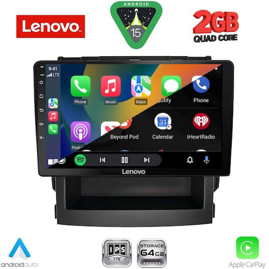 Lenovo Автомобилна Аудио Система за Subaru Forester / Impreza 2019-2025 (Bluetooth/USB/WiFi/GPS/Apple CarPlay/Android Auto) с Touch Screen 9"