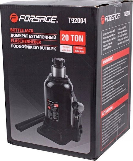 Forsage Hydraulic Column Jack 20t Heavy Duty Bottle Jack