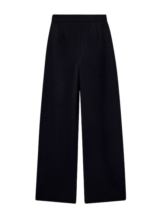 Damen Stoffhose Schwarz