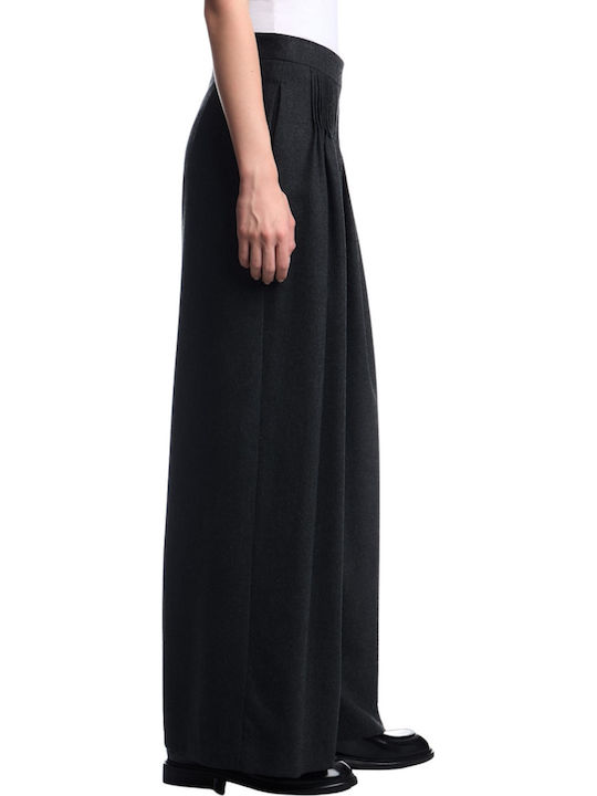 Damen Stoffhose Grau