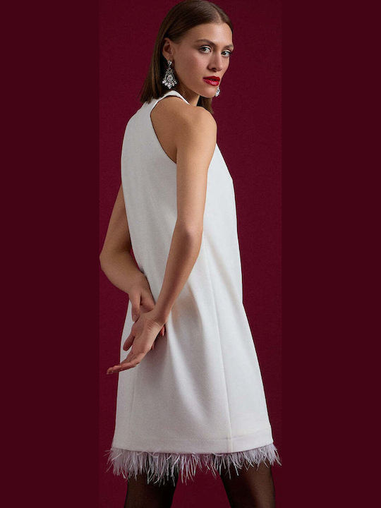 Summer Shirt Dress Ecru