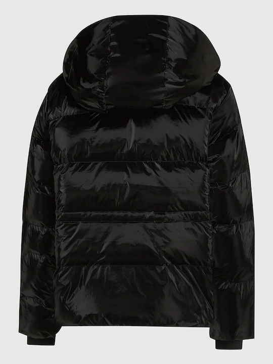 Karl Lagerfeld Γυναικείο Puffer Μπουφάν Black-shiny Black