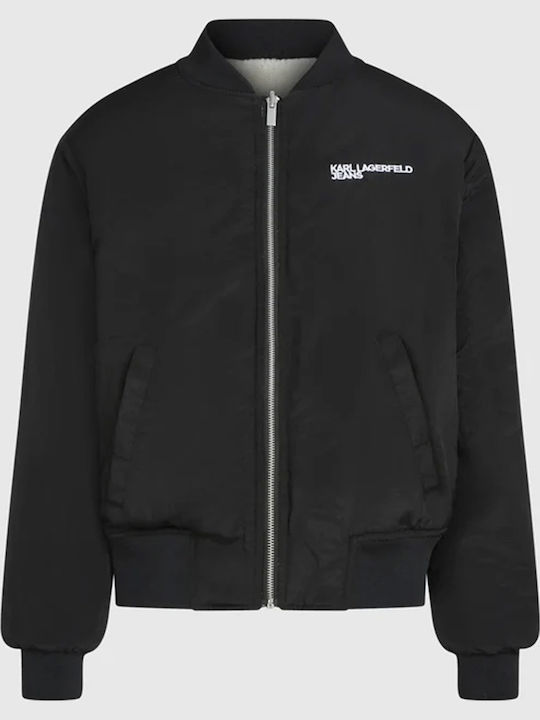 Women's Bomber Jacket Double Sided Egret