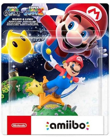 Nintendo Amiibo Super Mario Mario & Luma Фигурка на герои за Switch2/3DS/WiiU