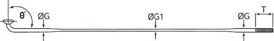 Cn Spoke Verschiedene Fahrradersatzteile Db454 2.0-1.8-2.0mm Edelstahl 264mm Schwarze 144Stück Nippel