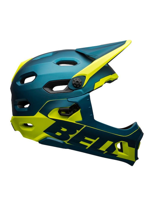 Bell Super Full Face Κράνος Ποδηλάτου Downhill / BMX Μαύρο