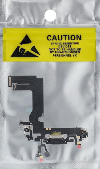Charging Port Cable in Black for iPhone 13 Mini