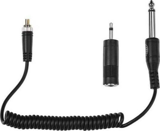Yongnuo Ls-pc635 Cablu De Sincronizare Pentru Blitz Pc 6.35mm Și 3.5mm Jack Rf-603 Yn622