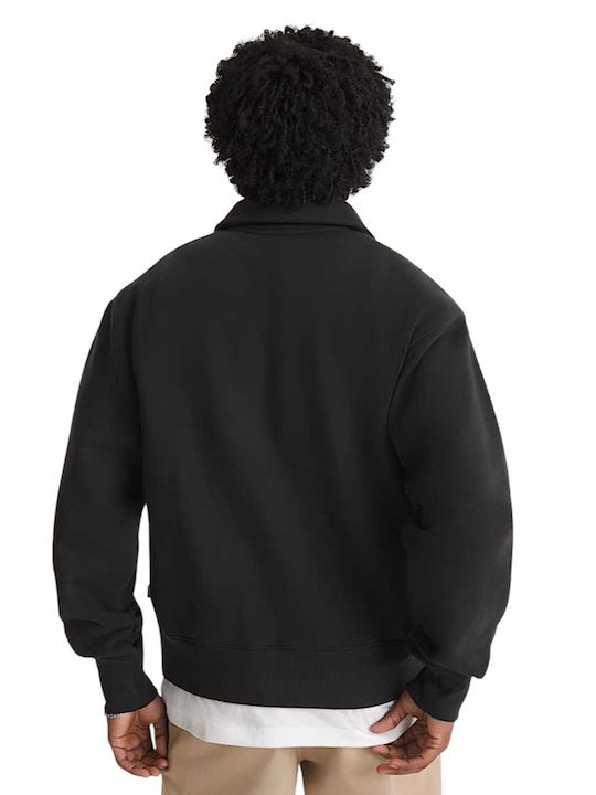 Vans Fleece Φούτερ Black με Κουκούλα