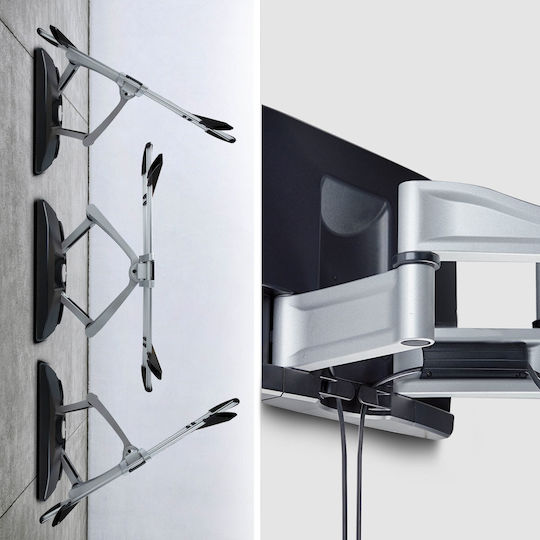 StarTech 100AP1-TV-WALL-MOUNT Стенна стойка за телевизор до 100" и 85 kg Сребриста