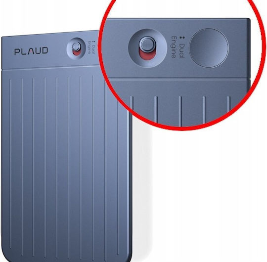 Plaud Гласов диктофон Ai Note с Вътрешна памет 64GB Тъмносиня