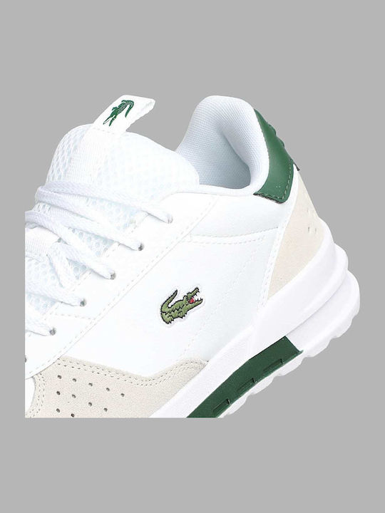 Lacoste Παιδικά Sneakers Λευκά