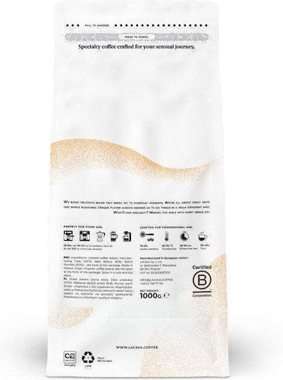 LaCava Coffee Espresso Arabica Strawberry Grains 1kg