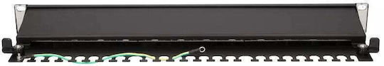 Extralink Patch Panel Abgeschirmt 24 Anschlüsse cat6a