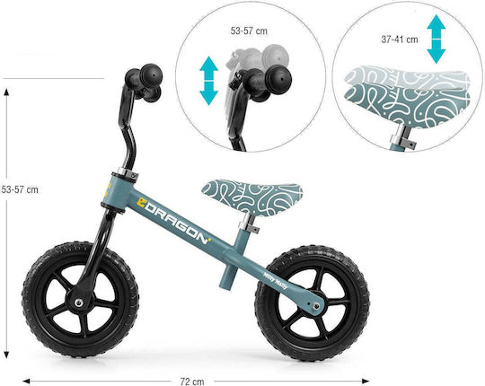 Milly Mally Children's Blue Balance Bike
