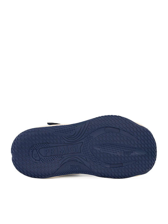 Anatomic Kids Ankle Boots Barefoot with Hoop & Loop Closure Blue