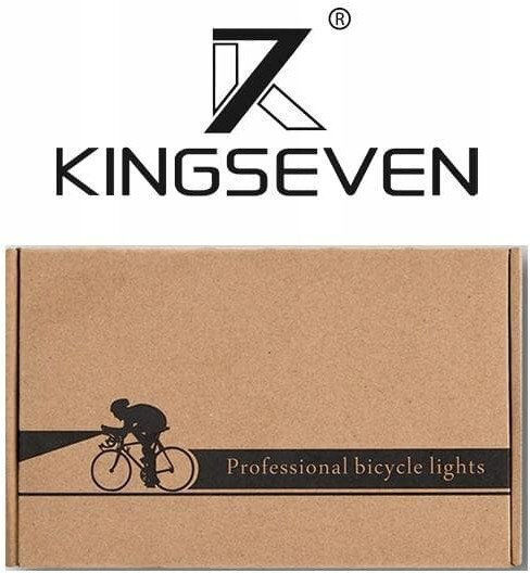 Kingseven Wiederaufladbares Vorderes Fahrradlicht
