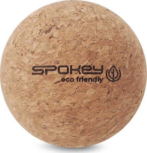 Spokey Massageball 6cm in Braunes Farbe