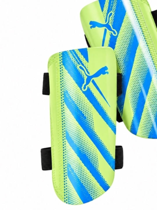 Puma Attacanto Strap Shin Guards Soccer Shin Protectors 030996-06 Lime