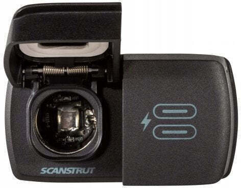Зарядно Scanstrut 2x USB-C + Гнездо Запалка 12V Sc-Multi-F1